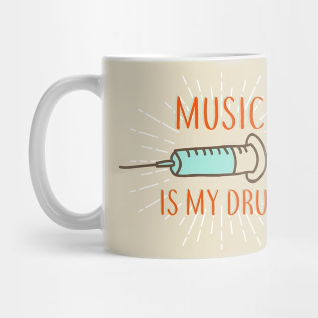 Music is my drug by Lazarino